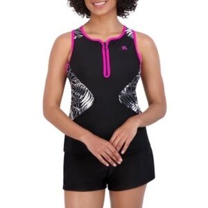 ZeroXposur Ladies Scuba Tankini Top Size Medium